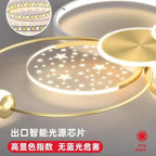 Luxury LED Ceiling Chandelier for Modern Bedroom & Living Room