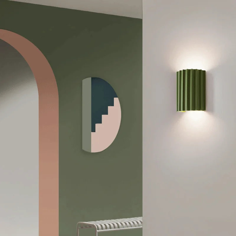Nordic Aisle Stairway Bedroom Wall Lamp Modern Creative Indoor Sconce Lights