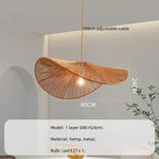 Hemp Pendant Lights: Wabi Sabi LED Indoor Lighting Fixtures