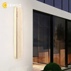 Outdoor Stone Wall Light with LED for Garden and Balcony Lighting