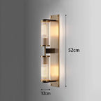 Copper LED Wall Lamp for Modern Living Room & Bedroom Lighting