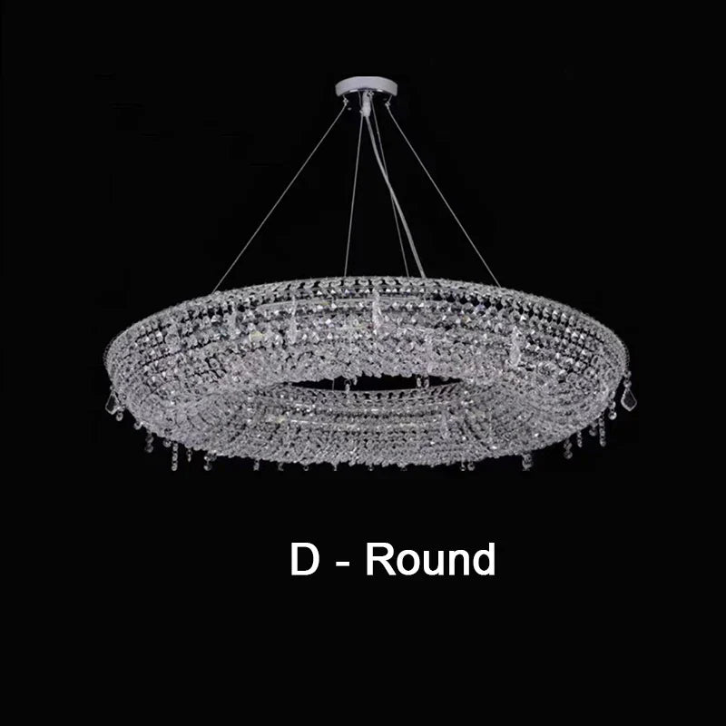 Bird Nest Crystal Pendant Chandelier | Modern Hall Hotel Living Dining Room Luster