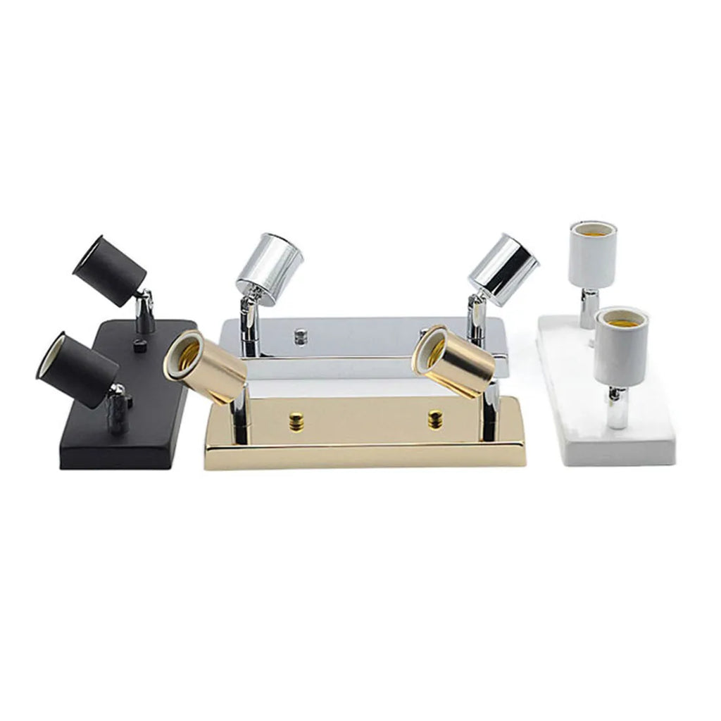 Adjustable Ceramic Ceiling Light & Wall Sconces Base Socket Holder Adapter