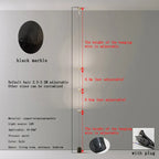 Modern Minimalist LED Floor Lamp for Living Room with Wall Mount Fixture