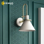 Nordic Wall Sconces: 350° Rotating Bedside Lighting Fixture