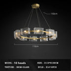 Crystal Ceiling Chandelier: Modern Luxury Pendant Light for Living Room and Restaurant