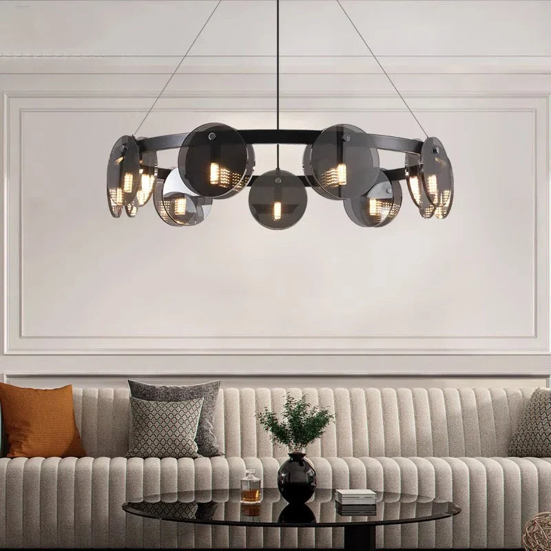 Modern LED Pendant Chandeliers for Home Decor Living and Dining Room Lighting