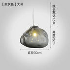 Cloud Glass Pendant Lights | Nordic Modern Blown Crystal Suspension Lamps