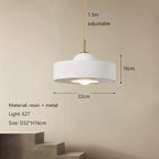 Modern Cream Pendant Light for Dining, Bedroom, Living Room