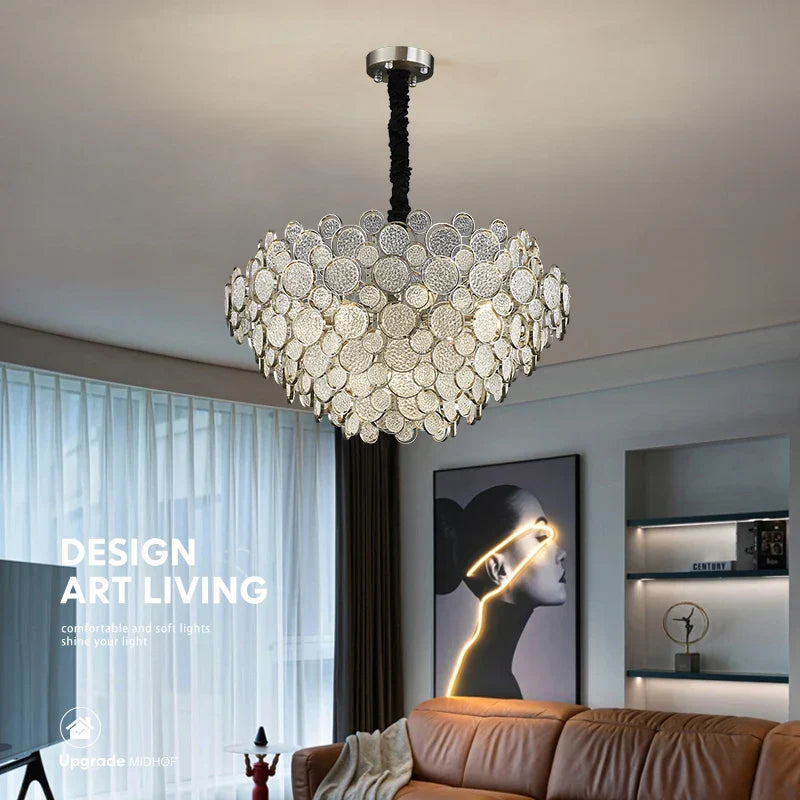 Modern Designer Villa Ceiling Chandelier 2024 for Living Dining Bedroom.