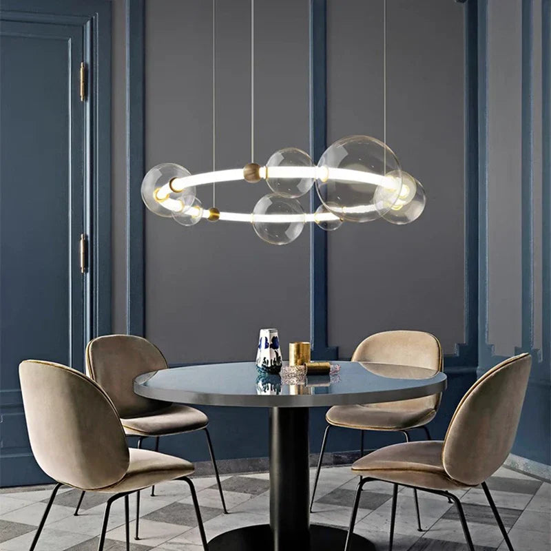 Modern LED Pendant Chandeliers for Living and Dining Room Lighting