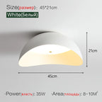 Ingot Ceiling Lamp: Modern Minimalist Master Bedroom Study Room Art Lighting