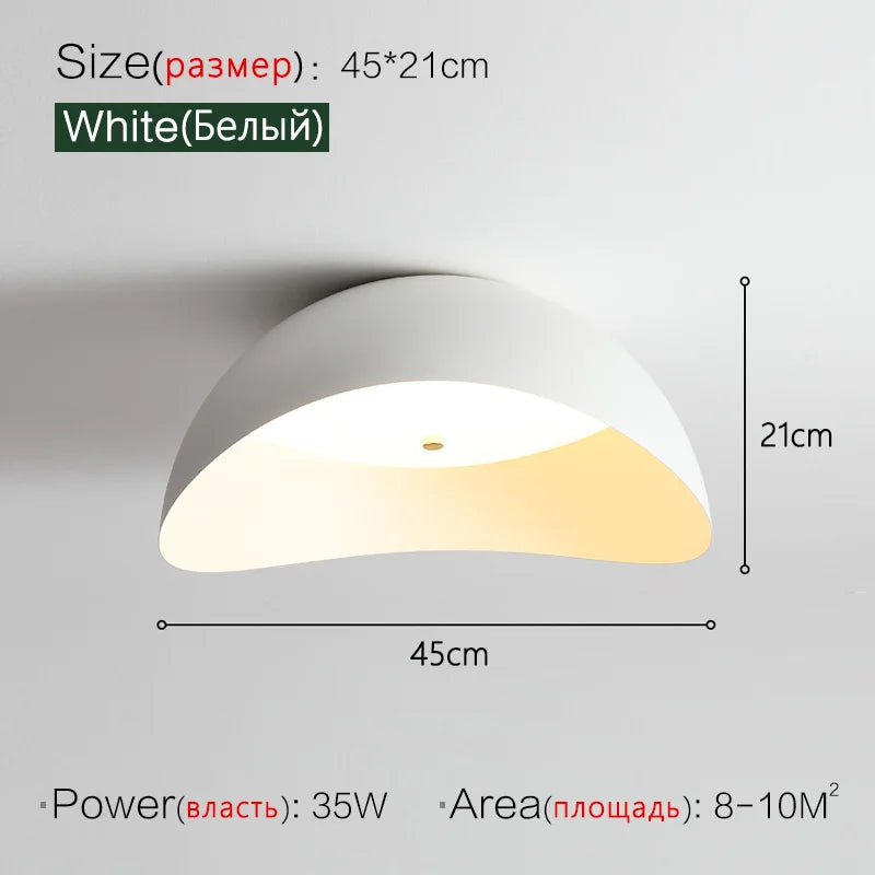 Modern Minimalist Designer Ceiling Lamp for Bedroom and Study Room