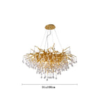 Crystal Ceiling Chandelier: Modern Luxury for Living, Dining, Bedroom, Hotel, Hall Décor