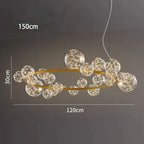 Nordic Pendant Chandelier: Elegant Ceiling and Dining Room Lighting