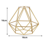 Geometric Metal Light Cage Cover Pendant Lampshade