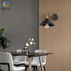Modern Pleated Skirt LED Wall Lamp for Living Room Decor