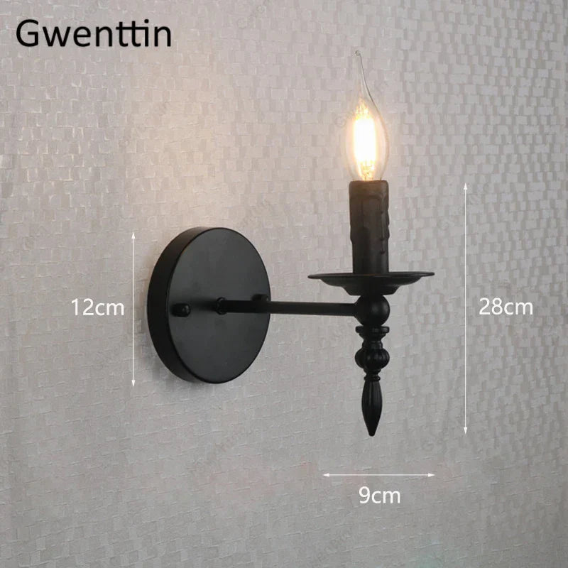 Industrial Retro Wall Sconces LED Light for Home Loft Bedroom Decor