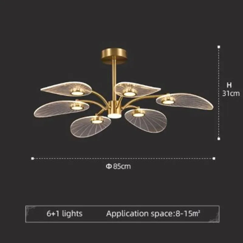 Modern LED Chandelier for Living Room, Bedroom, Dining and Study Room