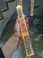 Modern Crystal LED Chandelier for Staircase and Living Room