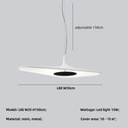 Changeable Resin Pendant Lamp for Nordic Dining Room Decor