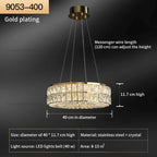 Crystal Chandelier: Modern Luxury Lighting for Living Room, Restaurant, and Villa