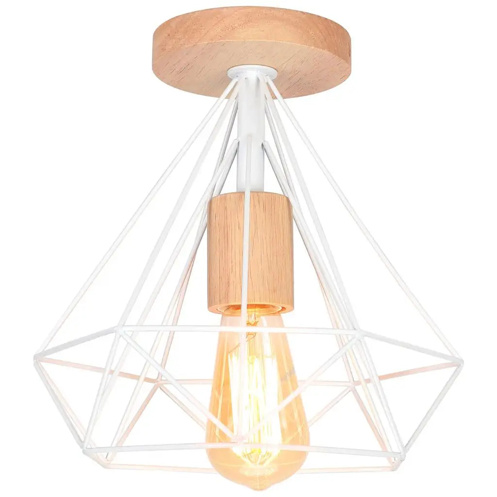 Vintage Iron Ceiling Light for Bedroom, Kitchen, Living Room