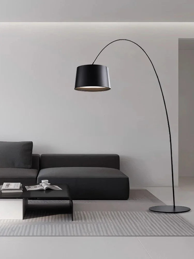 Modern Vertical LED Floor Lamp: Minimalist Nordic Design for Home Decor Lighting