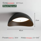 Modern Minimalist Designer Ceiling Lamp for Bedroom and Study Room