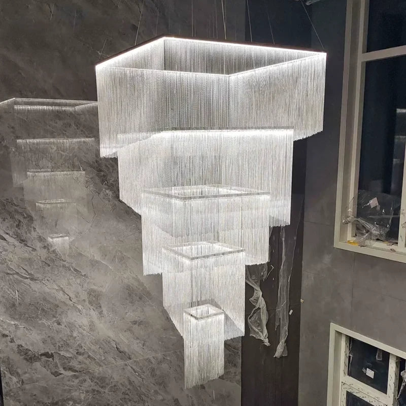 Modern LED Pendant Chandeliers for Living and Dining Room Lighting