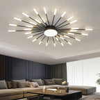 Nordic Gold LED Chandelier Ceiling Lights for Home Lighting