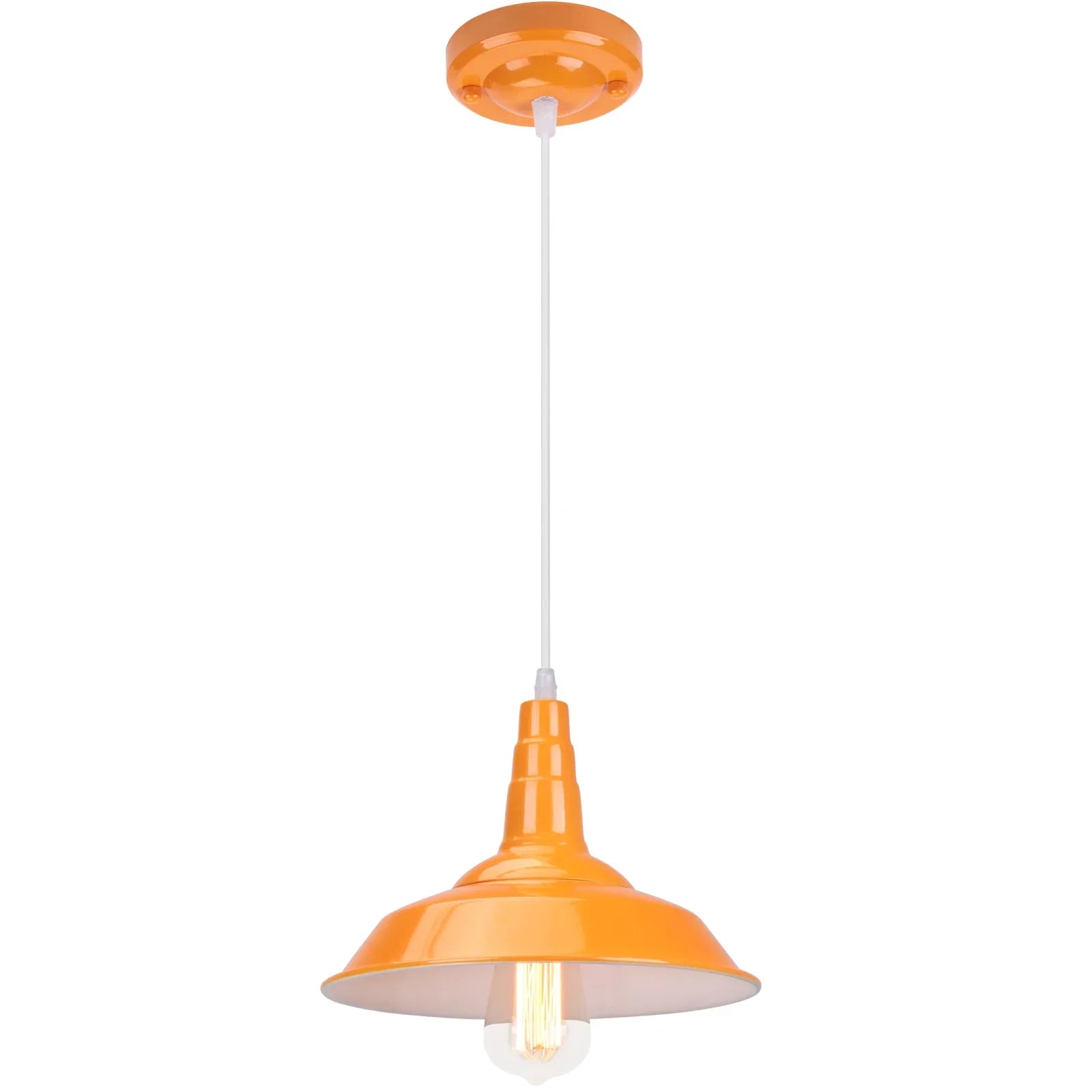Industrial Pendant Lamp: Modern Retro Loft Chandelier for Kitchen, Living Room.