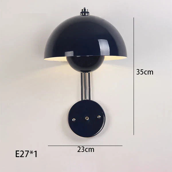 Colorful LED Bedside Wall Lamp for Bedroom Living Room Hotel Children Room