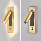 Dimmable LED Wall Sconce Rotation Reading Light for Bedroom Living Room
