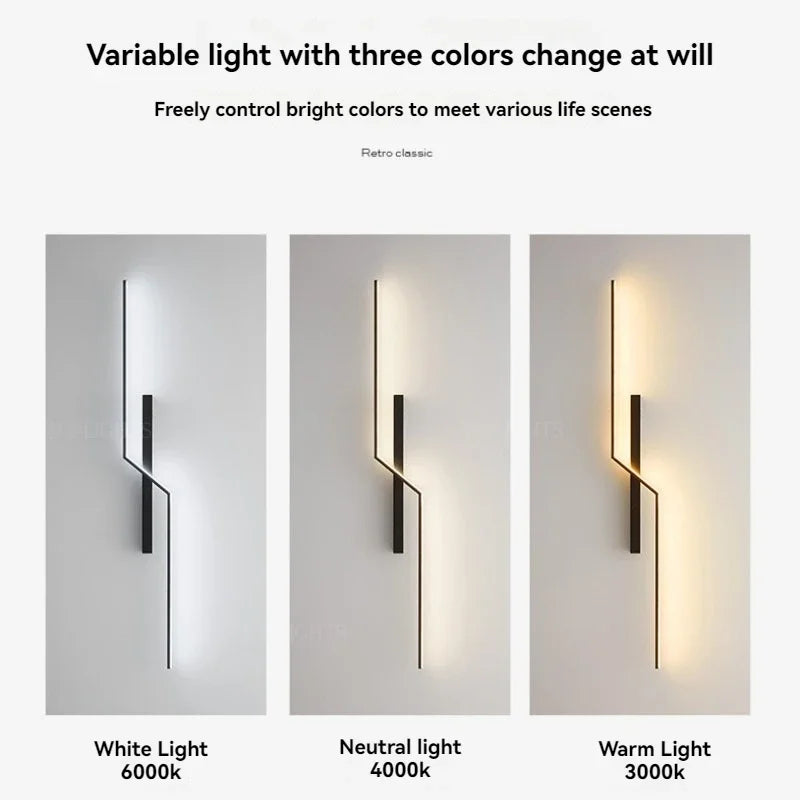 Modern LED Pendant Lamp for Bedroom Living Room Restaurant in Gold or Black