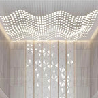 Acrylic Crystal Hanging Chandelier LED Ceiling Pendant Light for Living Room Lobby Customize Hotel