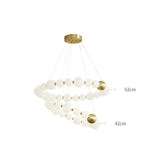Nordic Acrylic Ball Chandelier for Dining and Kitchen Decor by Afralia™