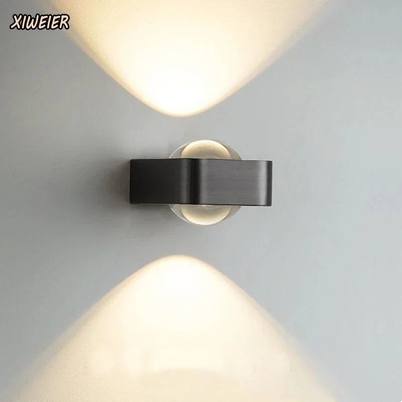Modern LED Wall Lamp: Designer Italian Bedroom & Living Room Atmosphere Lighting