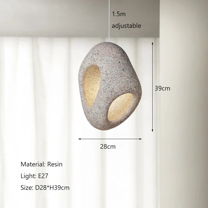 Scandi Pendant Lamp Postmodern Minimalist Hanging Light for Restaurant Bedroom Kitchen Island