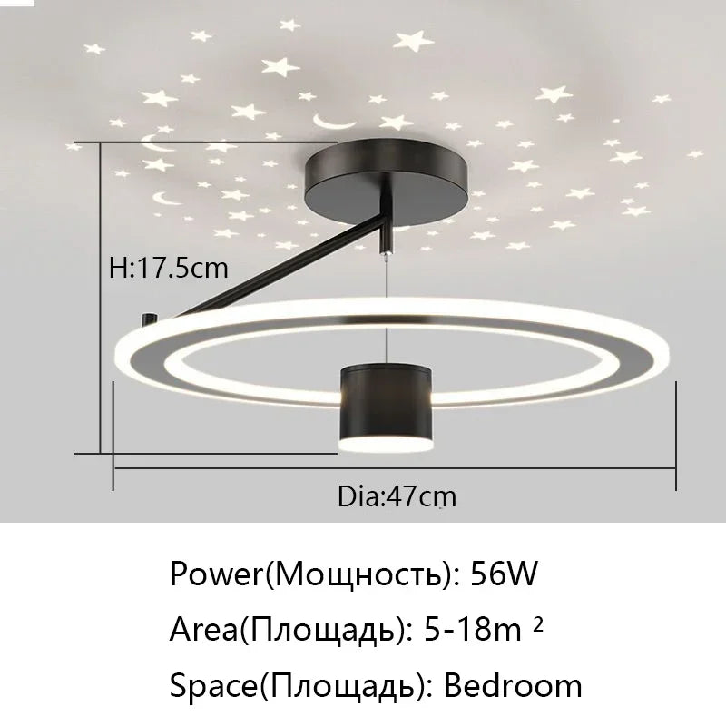 Luxury LED Ceiling Chandelier Dimmable Fixture for Living Room, Bedroom, Dining Décor