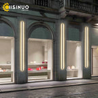 Solar LED Outdoor Wall Lamp for Garden Villa Courtyard Balcony Sconce Light