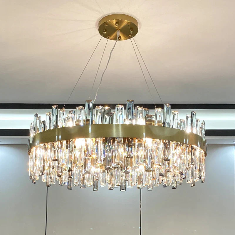 Crystal Chandelier: Modern Luxury, High-end, Creative Design for Living Room, Bedroom, Kitchen