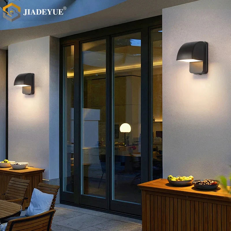 Rotatable LED Wall Lamp for Bedroom, Staircase, Balcony - Modern Minimalist Design