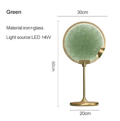 Masiero Horo Pendant Light LED Green Pink Glass Simple Lights Loft Bar
