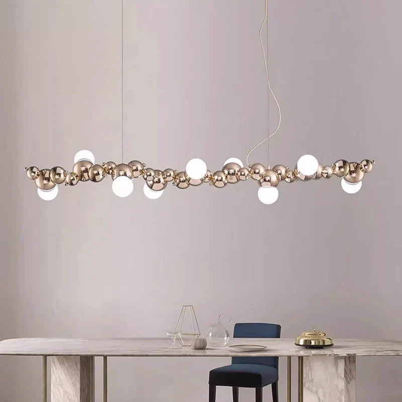 LED Pendant Chandeliers for Modern Living and Dining Rooms