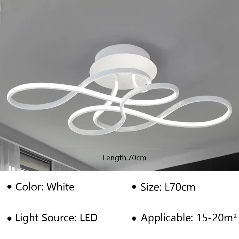 LED Chandelier Modern Ceiling Lamp for Living Dining Bedroom Home Lighting