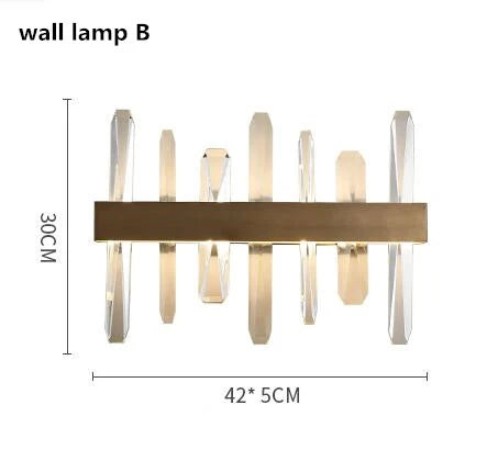 Luxury Crystal Dimmable Round Chandelier - Glossy LED Lighting