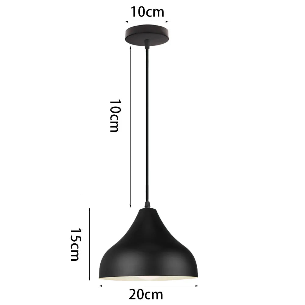 Colorful Nordic Pendant Light for Living Room Kitchen Restaurant Lighting