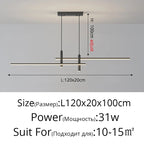 Modern LED Pendant Lights Dining Room Bar Counter Chandelier