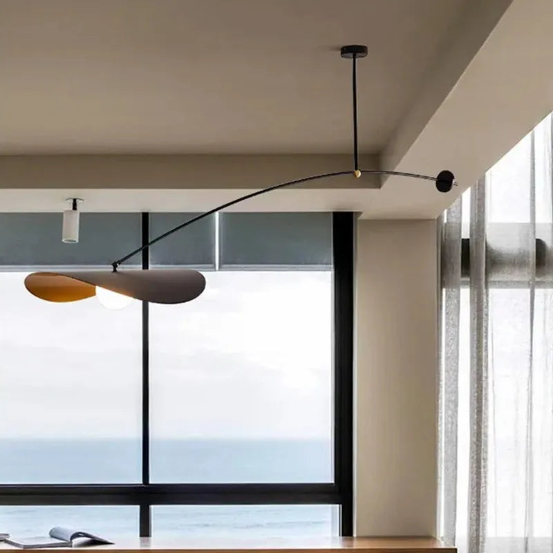 Myrna Wall Mobile Chandelier: Industrial Nordic Design Long Arm Lamp for Home and Restaurant